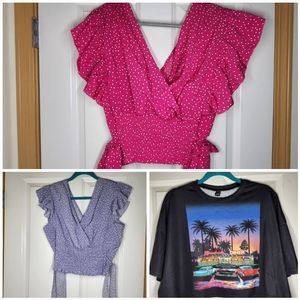 Shein Crop top bundle